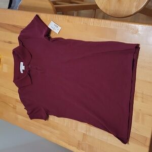 Aeropostale Maroon or Blue Short Sleeve Polo Shirt